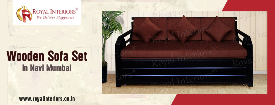 Wooden Sofa Set in Navi Mumbai